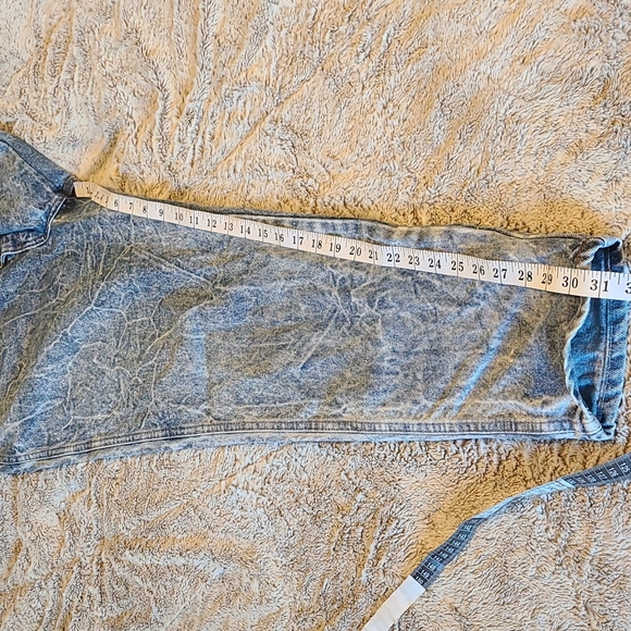 Vintage Chic acid washed jeans plus size 20 straight leg high waisted - Picture 11 of 11